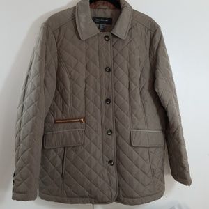 Quilted Carcoat Khaki fall weight PXL